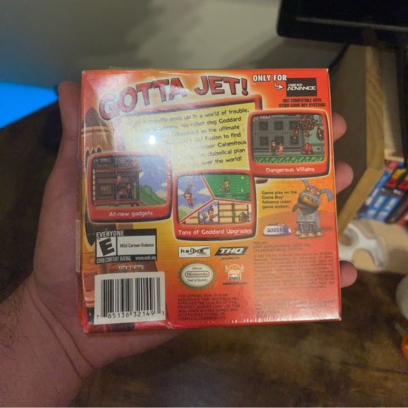 SEALED Jimmy Neutron Gameboy Game - Picture 3 of 3